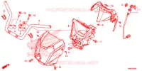 GUIDON pour Honda FOURTRAX 500 FOREMAN RUBICON DCT de 2016