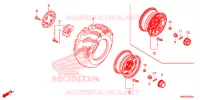 ROUE AVANT pour Honda FOURTRAX 500 FOREMAN RUBICON DCT de 2016