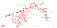 TRIANGLES AVANT pour Honda FOURTRAX 500 FOREMAN RUBICON DCT de 2016