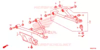 TRIANGLES AVANT pour Honda FOURTRAX 500 FOREMAN RUBICON DCT EPS de 2016