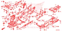 CADRE pour Honda FOURTRAX 500 FOREMAN RUBICON DCT EPS de 2016