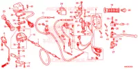 COMMODO   LEVIER   CABLE pour Honda FOURTRAX 500 FOREMAN RUBICON DCT EPS de 2016
