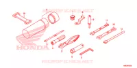 OUTIL pour Honda FOURTRAX 500 FOREMAN RUBICON DCT EPS de 2016