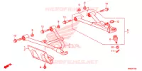 TRIANGLES AVANT pour Honda FOURTRAX 500 FOREMAN RUBICON DCT EPS de 2016