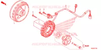 ALTERNATEUR pour Honda FOURTRAX 500 FOREMAN RUBICON RED de 2016
