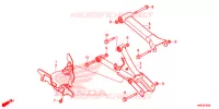BRAS ARRIERE pour Honda FOURTRAX 500 FOREMAN RUBICON RED de 2016