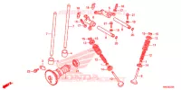 ARBRE A CAMES   SOUPAPE pour Honda FOURTRAX 500 FOREMAN RUBICON RED de 2016