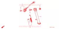BEQUILLE pour Honda MONKEY 50 de 1995