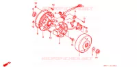 ALTERNATEUR pour Honda GORILLA 50 de 2000