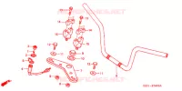 GUIDON   TE DE FOURCHE pour Honda GORILLA 50 de 2000