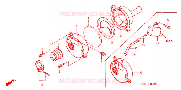 FILTRE A AIR Honda MOTO 50 MONKEY 2000  Z50JY_M