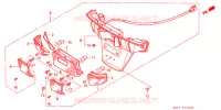 FEU ARRIERE pour Honda FUSION 250 de 1988