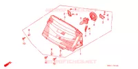 PHARE pour Honda FUSION 250 de 1988