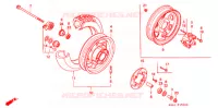 ROUE AVANT pour Honda FUSION 250 de 1988