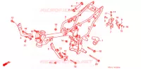 CADRE pour Honda EZ-9 de 1990