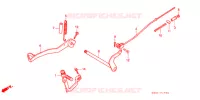 PEDALE   KICK pour Honda EZ-9 de 1990