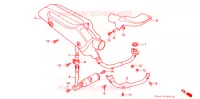 SILENCIEUX D'ECHAPPEMENT pour Honda EZ-9 de 1990