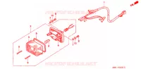 FEU ARRIERE pour Honda XL 250 DEGREE OVER SPEED de 1991