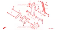 AMORTISSEUR SKI AVANT pour Honda EZ 90 SNOW de 1993