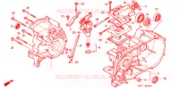 CARTER MOTEUR   POMPE A HUILE pour Honda EZ 90 SNOW de 1993