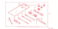 OUTIL pour Honda FUSION 250 de 1994