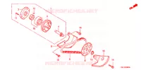 POMPE A HUILE pour Honda FUSION 250 de 1994