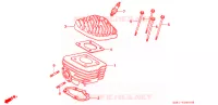 CULASSE   CYLINDRE pour Honda TACT 50 STAND UP de 1993