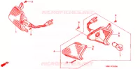 CLIGNOTANT pour Honda 250 FREEWAY de 1994