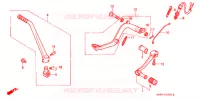 PEDALE   KICK pour Honda CRM 250 de 1994