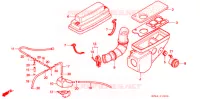 FILTRE A AIR pour Honda CUB EZ 90 de 1994