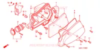 FILTRE A AIR pour Honda 50 DIO XR BAJA de 1995