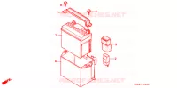 BATTERIE pour Honda CUB EZ 90 de 1995