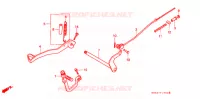 PEDALE pour Honda CUB EZ 90 de 1995