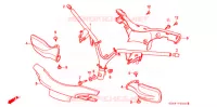 REVETEMENT DE GUIDON pour Honda CUB EZ 90 de 1995