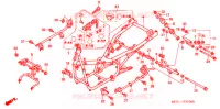 CADRE pour Honda FORESIGHT 250 de 1997