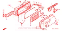FILTRE A AIR pour Honda FORESIGHT 250 de 1997