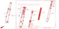 FOURCHE pour Honda FORESIGHT 250 de 1997