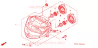 PHARE pour Honda FORESIGHT 250 de 1997
