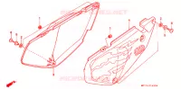 COUVERCLES LATERAUX pour Honda AFRICA TWIN 750 de 1995