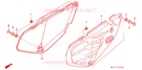 COUVERCLES LATERAUX pour Honda AFRICA TWIN 750 de 1995