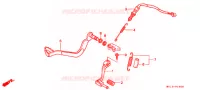 PEDALE pour Honda AFRICA TWIN 750 de 1995