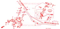 GUIDON   TE DE FOURCHE pour Honda AFRICA TWIN 750 de 1997