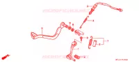 PEDALE pour Honda AFRICA TWIN 750 de 1997