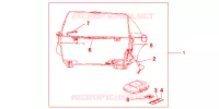 TOP CASE 45L pour Honda AFRICA TWIN 750 de 1998