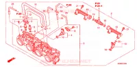 CORPS DE PAPILLON pour Honda CBF 600 CARENEE ABS de 2010