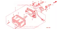 FEU ARRIERE pour Honda CB 500 de 1996