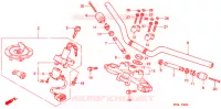 GUIDON   TE DE FOURCHE (1) pour Honda CB 500 de 1996