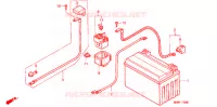 BATTERIE pour Honda CB 500 de 1996
