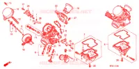 CARBURATEUR (PIECES CONSTITUTIVES) pour Honda CB 500 de 1996
