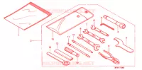 OUTIL pour Honda CB 500 de 1996